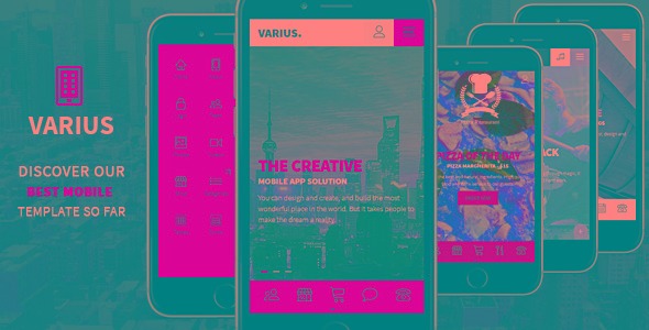 varius mobile and tablet