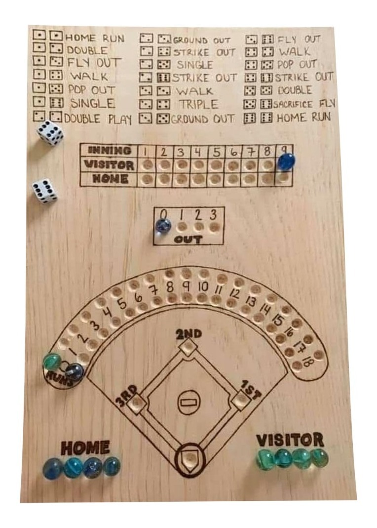 Vector Baseball De Mesa Juego De Mesa Baseball - $ 100.00 ...