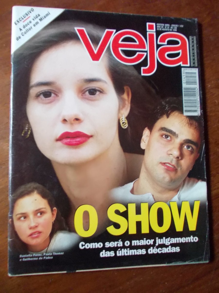 Veja - O Show. Daniella Perez, Paula Thomaz E Guilherme De 