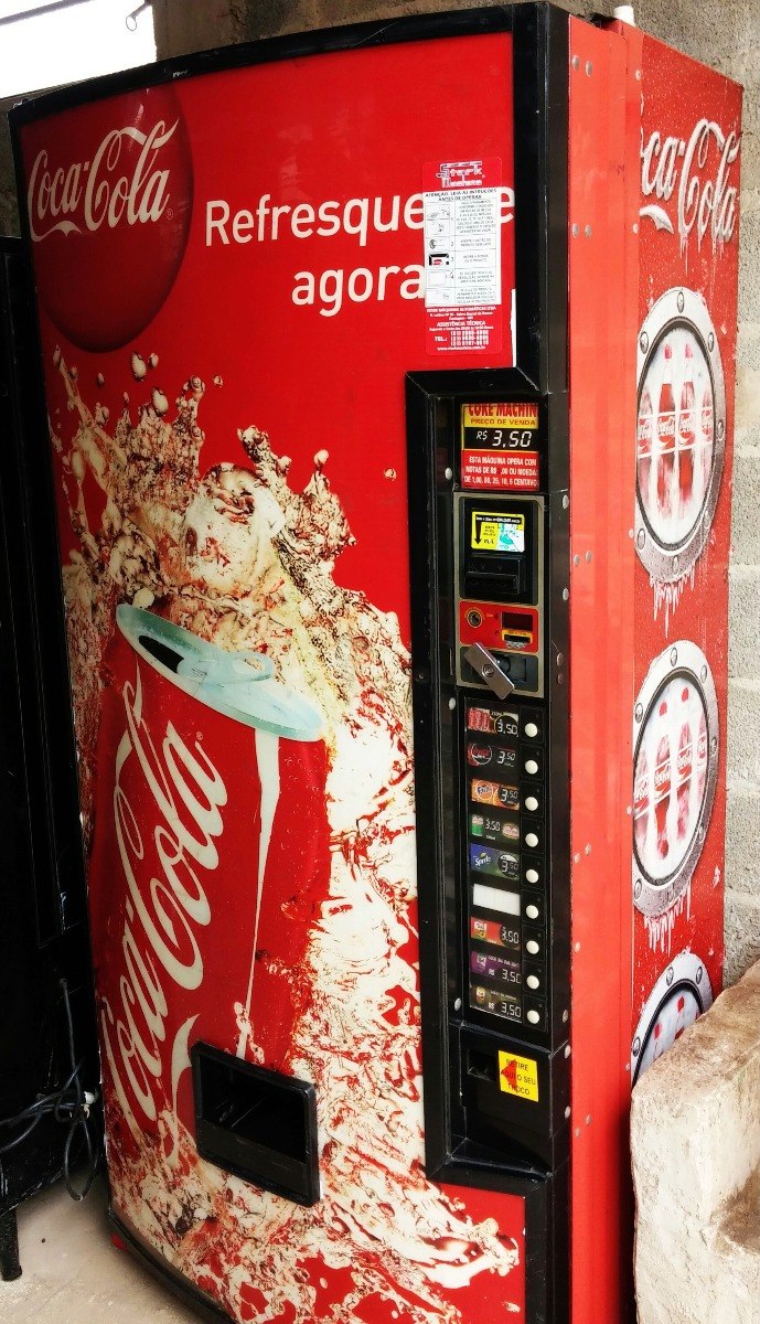 vending machine máquina de