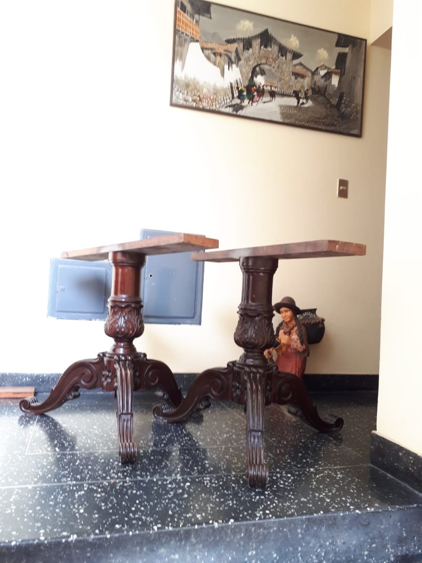 Vendo 2 Bases De Madera Para Mesa De Comedor. - S/ 1.100,00 en ... Vendo 2 Bases De Madera Para Mesa De Comedor. - S/ 1.100,00 en ...