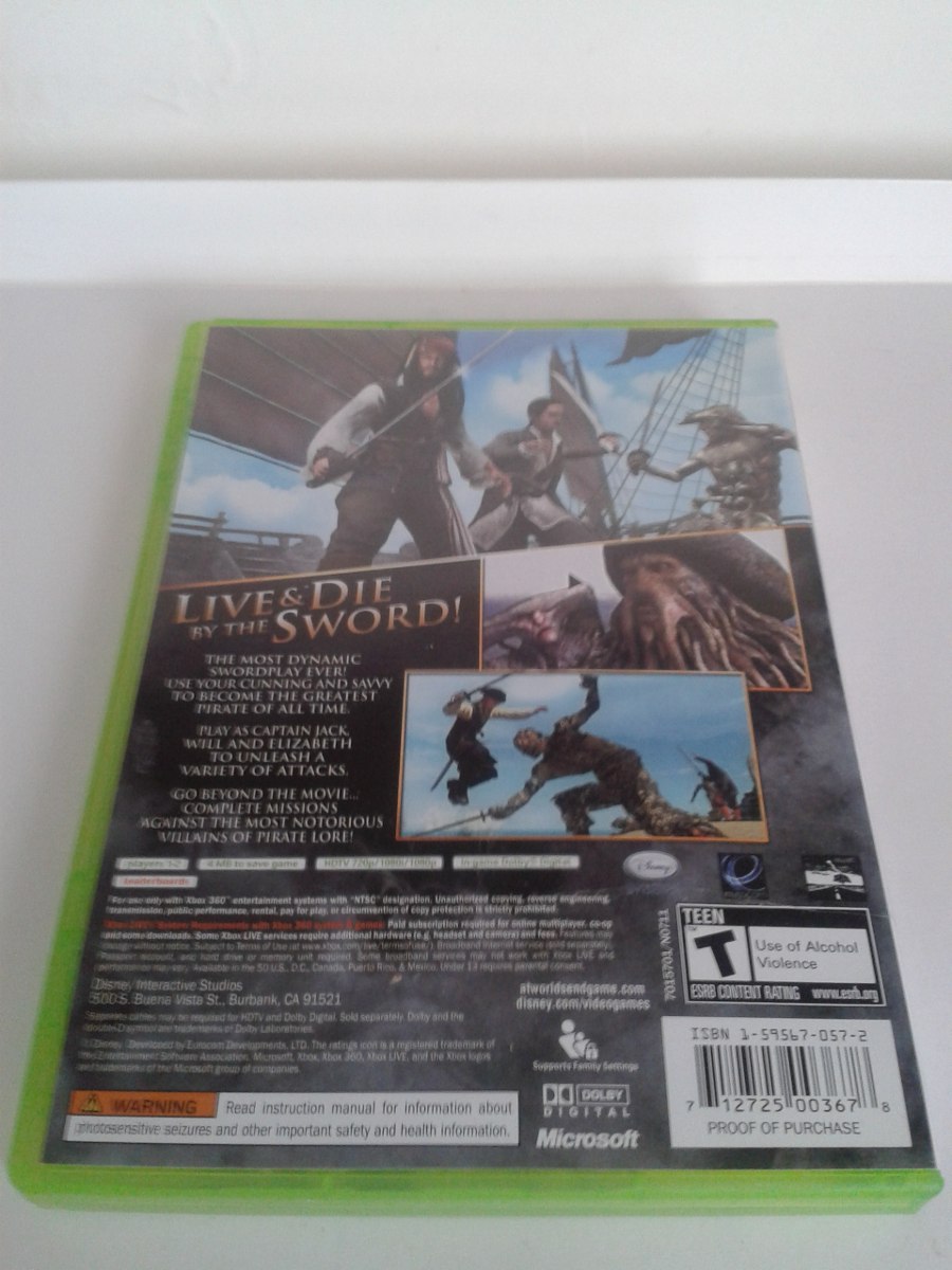 Pirates of the Caribbean: At Worlds End Cheats, Codes