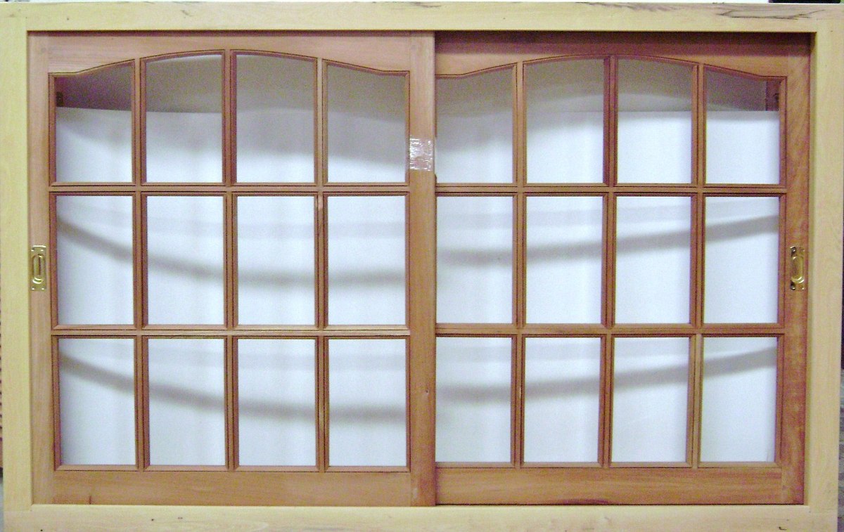 ventana de madera con vidrio ventana de madera con vidrio