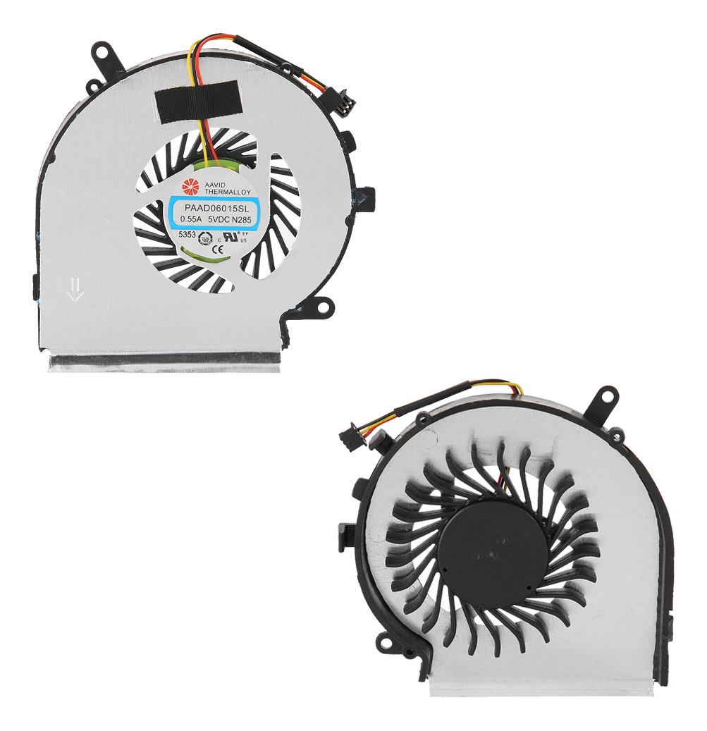 Ventilador de CPU para Ordenador port/átil MSI GE62 GE72 PE60 PE70 GL62 GL72 BAY Direct PAAD06015SL Compatible con el n/úmero de Pieza: PAAD06015SL