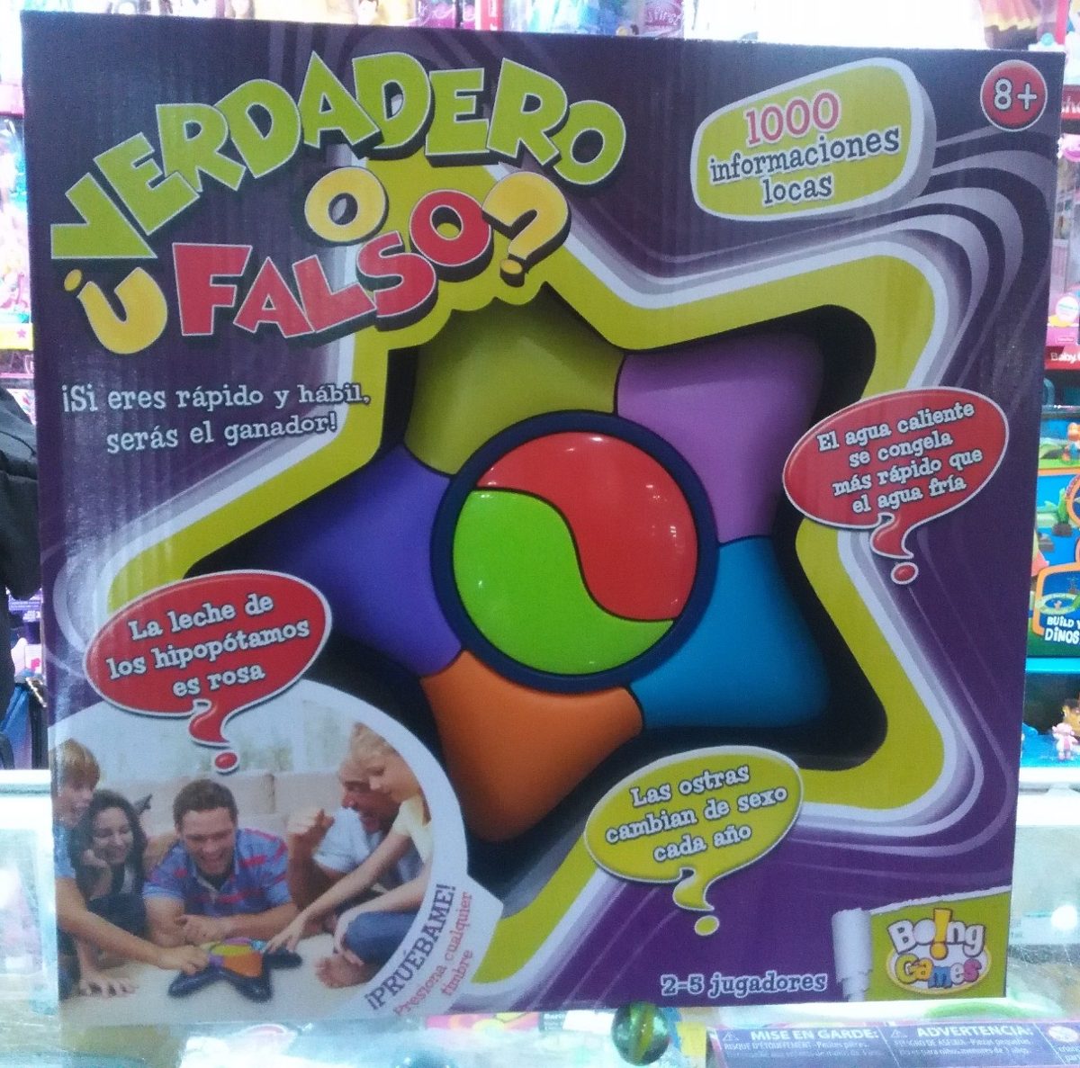 Verdadero O Falso Juego De Mesa Boing Toys 12572 - $ 99 ...