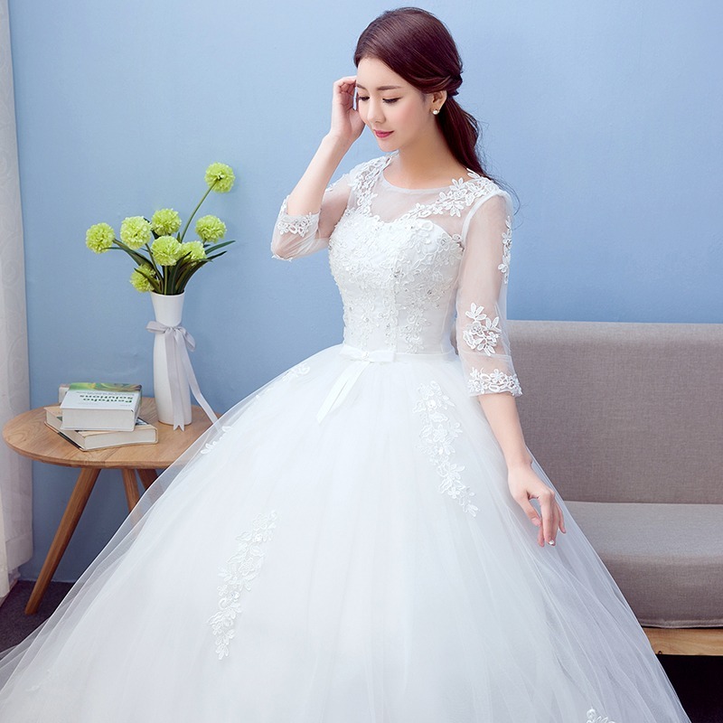 vestido boda con manga envio gratis ! w-00100 - $ 3,500.00 en