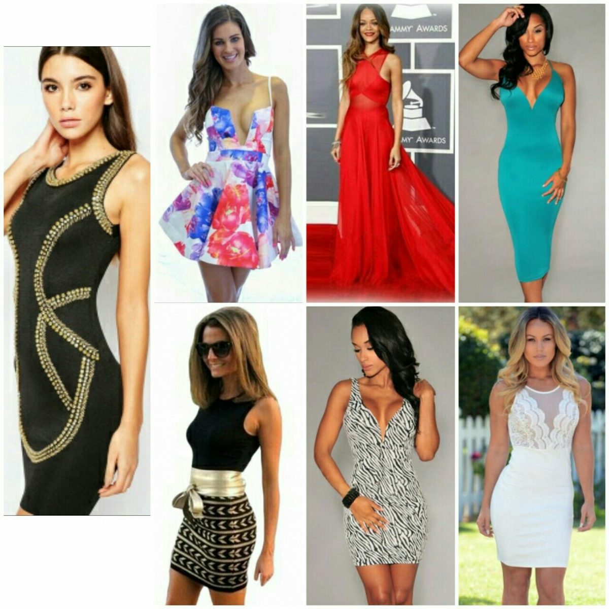 vestido coctel mujer