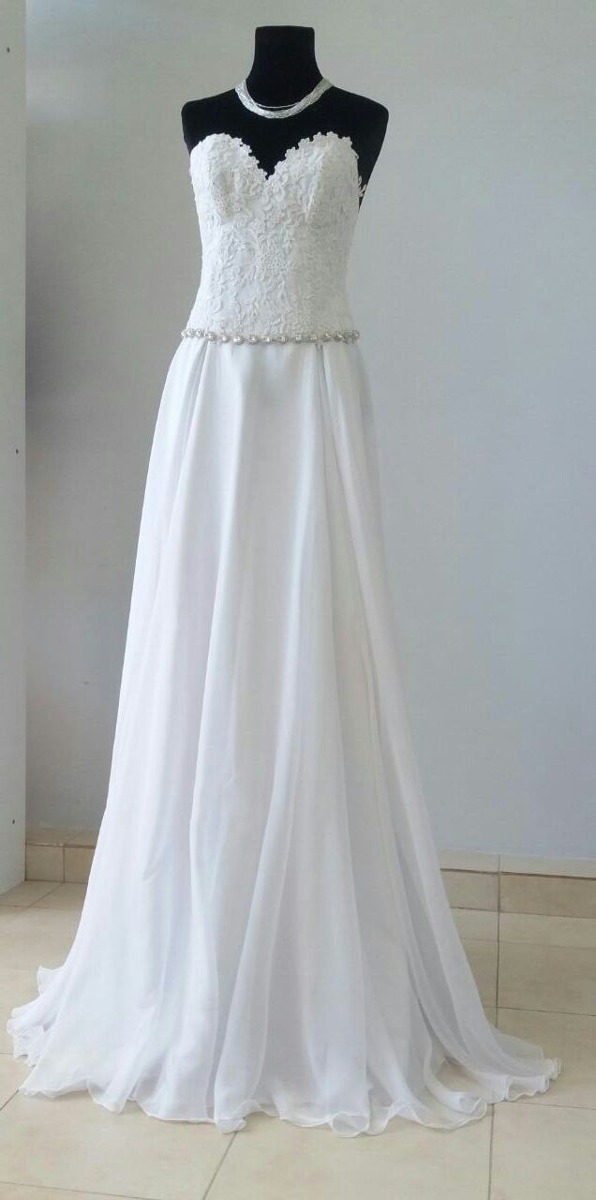 vestido de novia 2 piezas - $ 9.500,00 en mercado libre