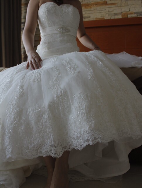 vestido de novia, cinto, velo y faldilla - $ 4,800.00 en mercado libre