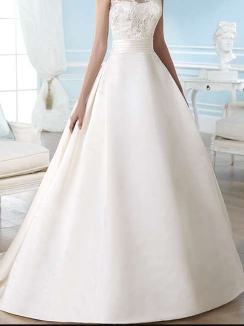 vestido de novia , color blanco perlado importado de ee.uu - $ 6.000