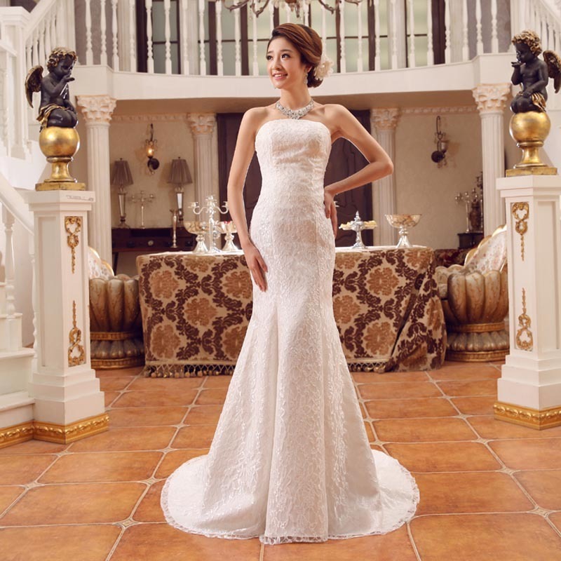 vestido de novia encaje corte sirena, adaptable - $ 2,699.00 en