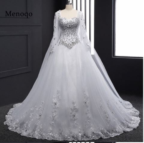 vestido de novia-estilo arabe-mangas o strapless - $ 14.900,00 en