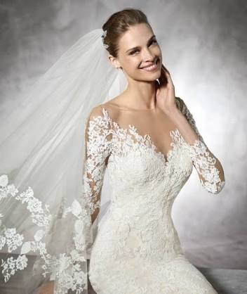 vestido de novia pronovias, estilo: tibet - $ 18,000.00 en mercado libre