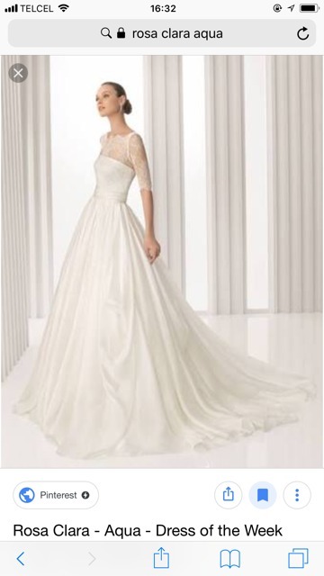 vestido de novia rosa clara modelo aqua 2012. remate - $ 15,000.00