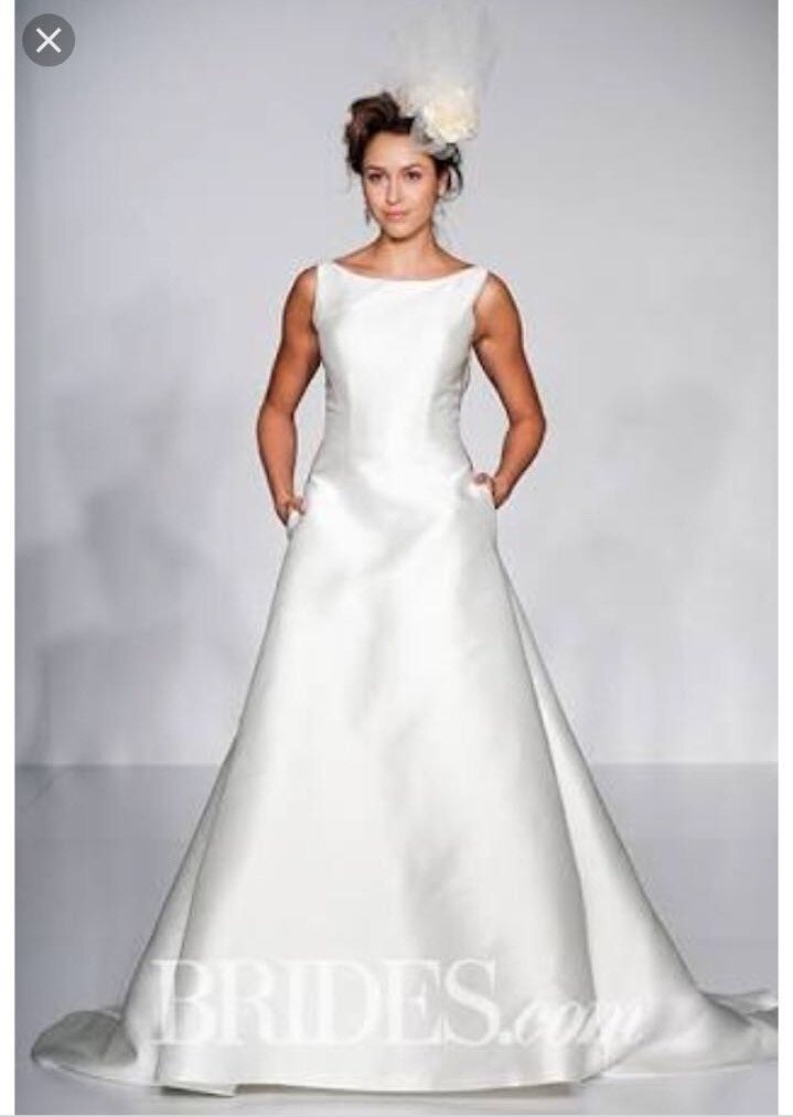 vestido de novia seda ,sottero and midgley talla 6 pronovias