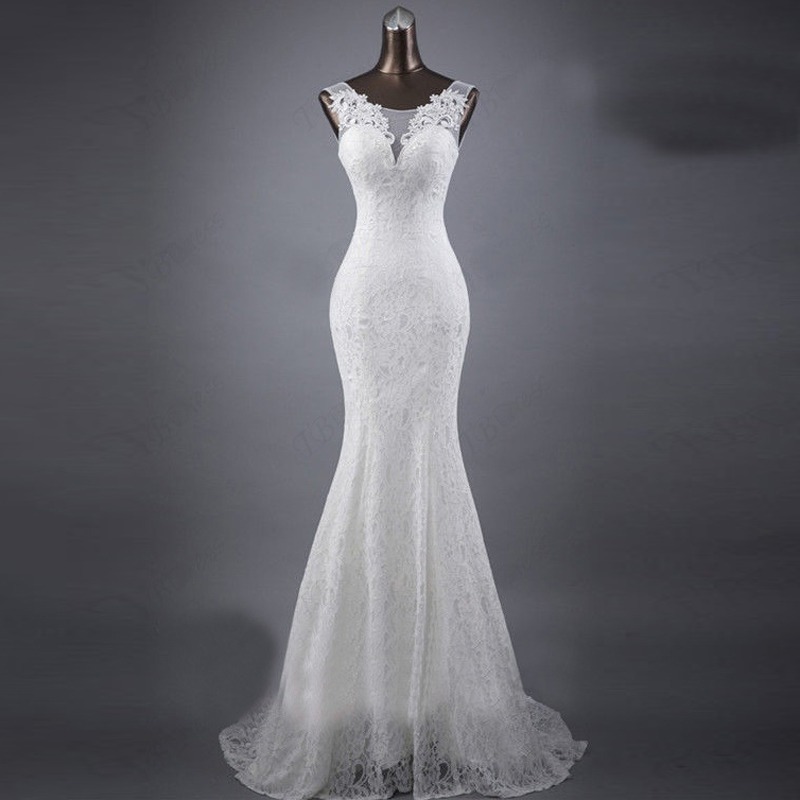 vestido de novia sirena encaje a la medida tambien extras
