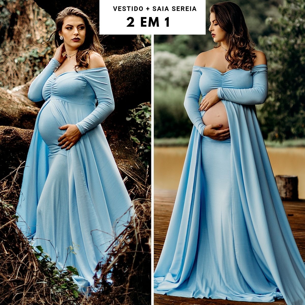 vestidos gestantes ensaio fotografico