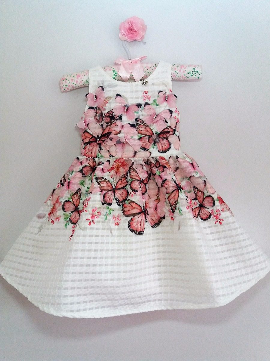 vestidos estampados infantil