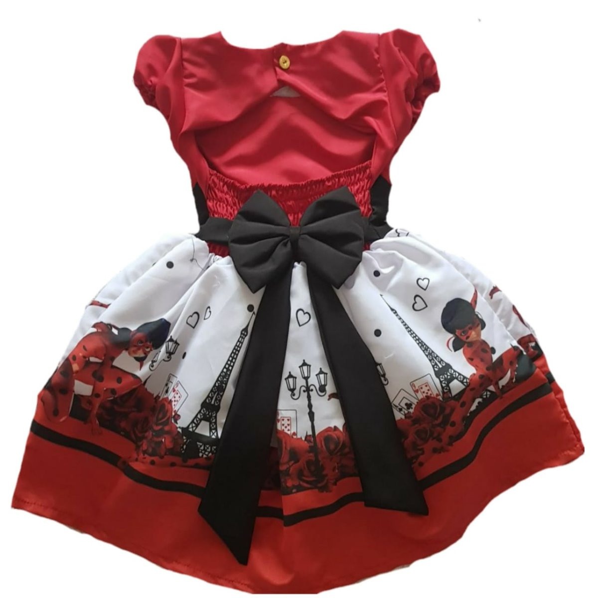 vestidos de festa ladybug