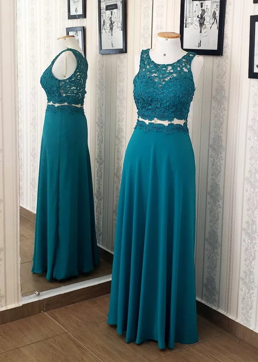 vestido verde esmeralda para madrinha de casamento