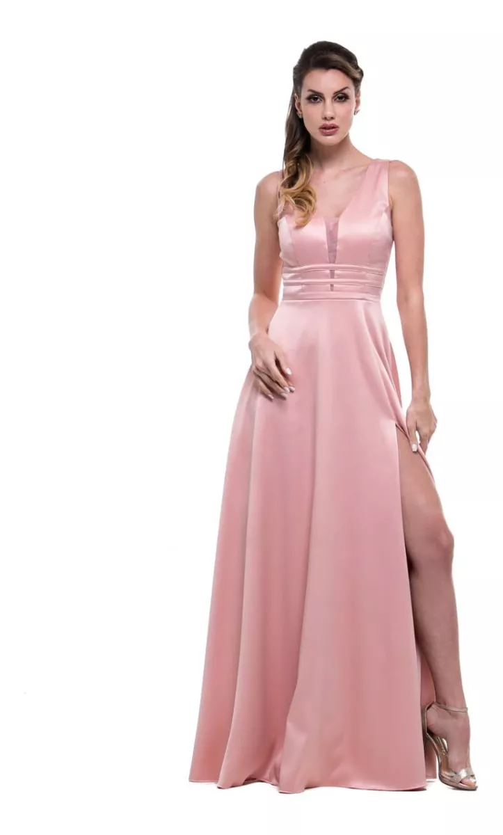 rose gold vestido de madrinha