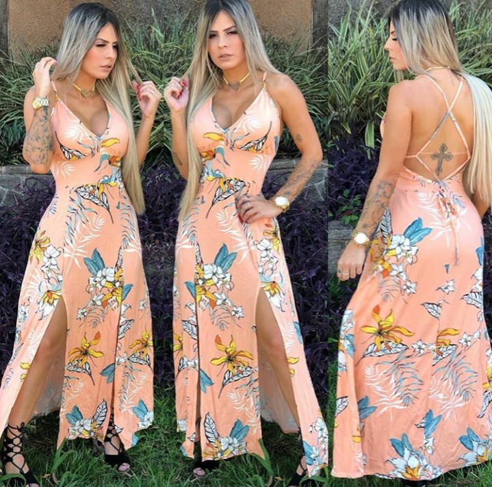 modelo de vestido de verão