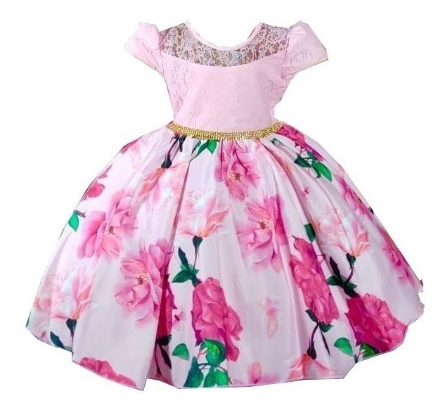 vestido de formatura infantil mercado livre