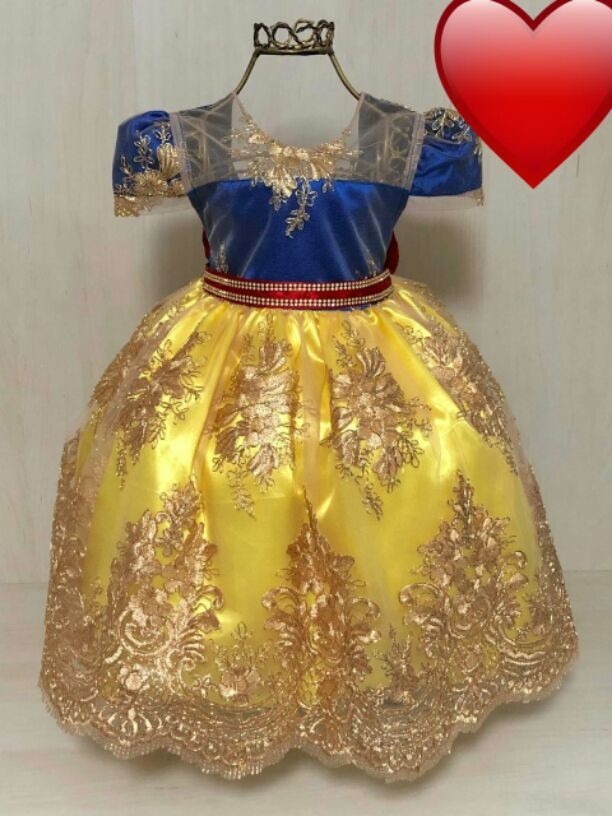 vestido da branca de neve mercado livre