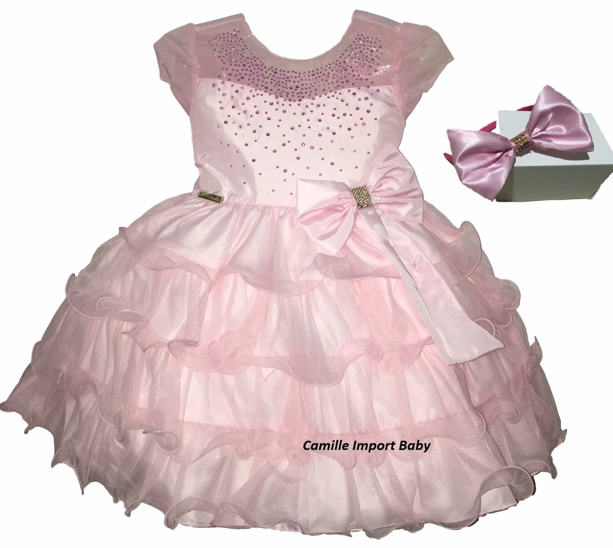 vestido de princesa infantil mercado livre