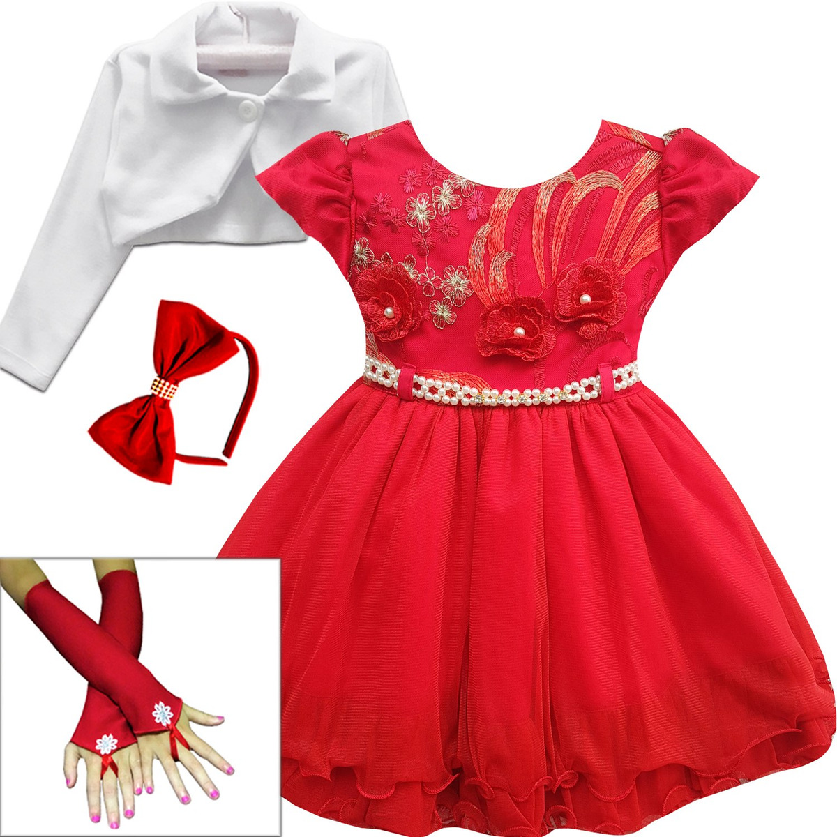 bolero infantil para casamento