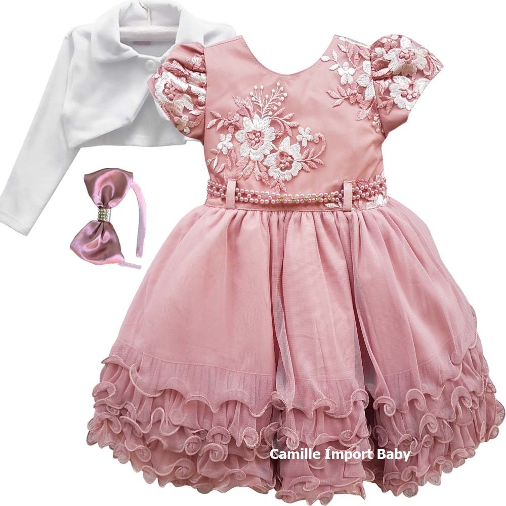 vestido de princesa infantil mercado livre