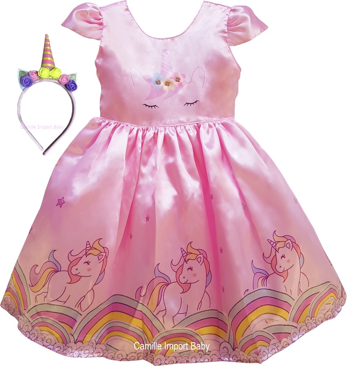vestido de unicornio bebe