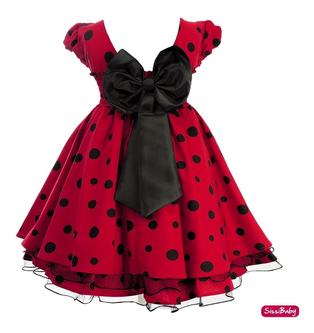 vestido de minnie infantil