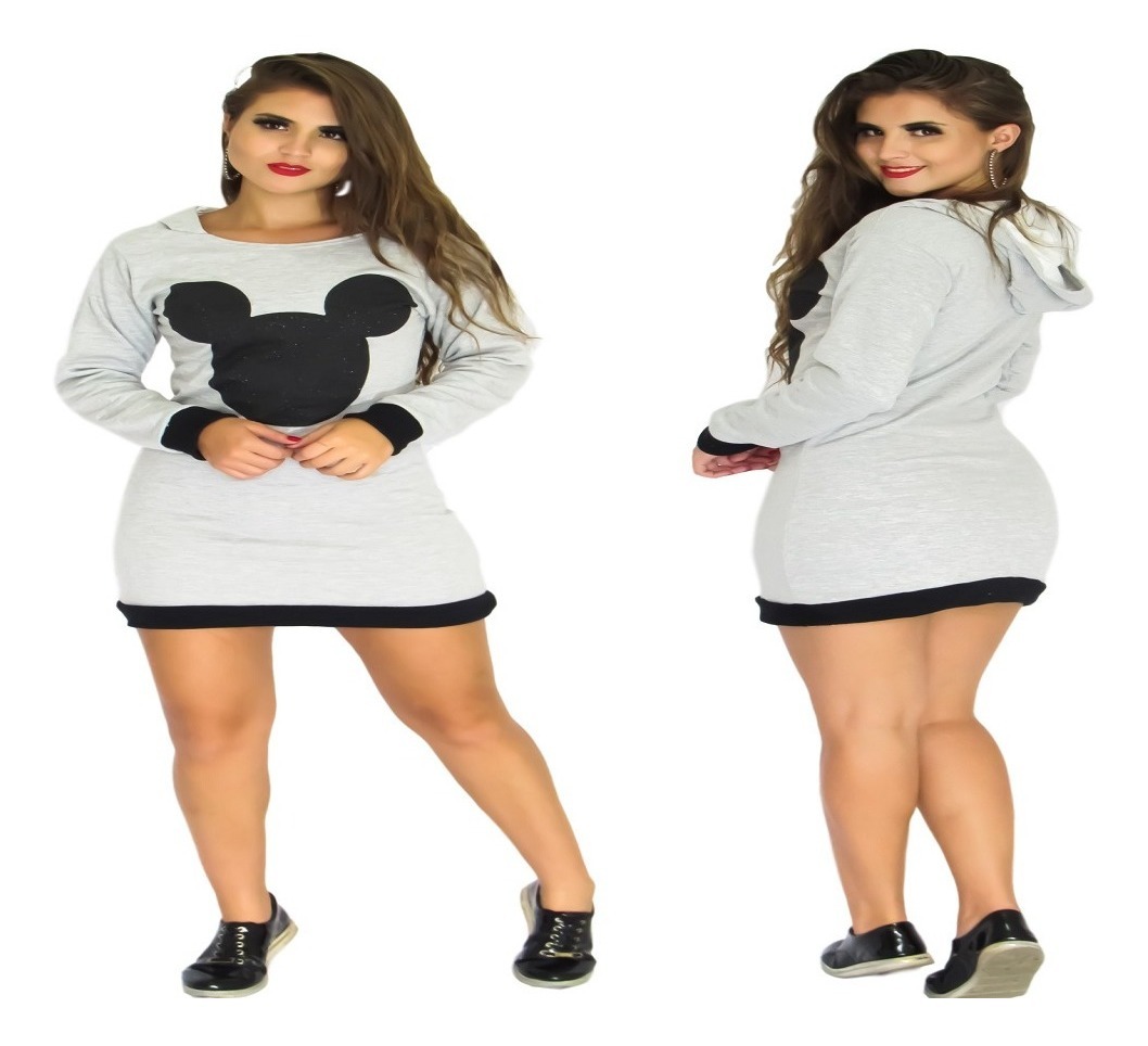 Pacífico Fanático Hipócrita vestido moletom com capuz mickey - paginasdemusica.pt