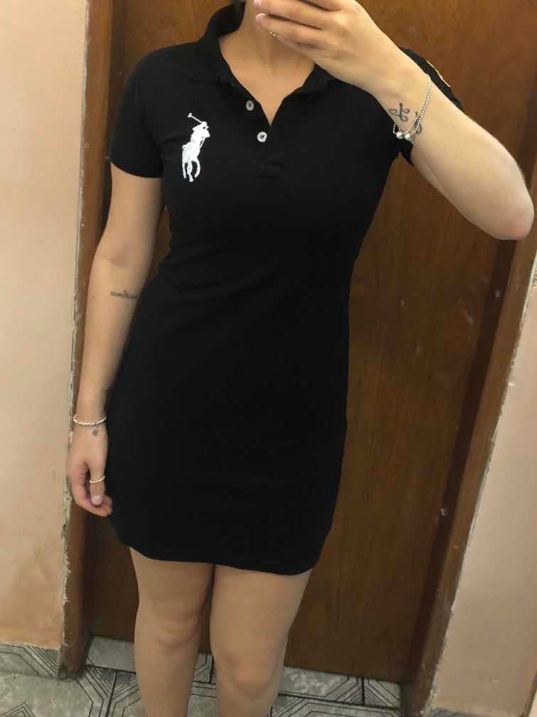 ralph lauren vestido polo