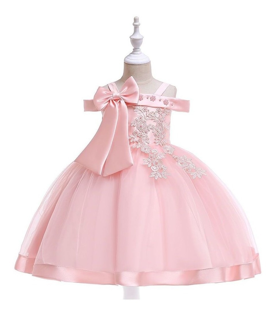 vestido tipo princesa infantil