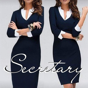 vestido secretaria