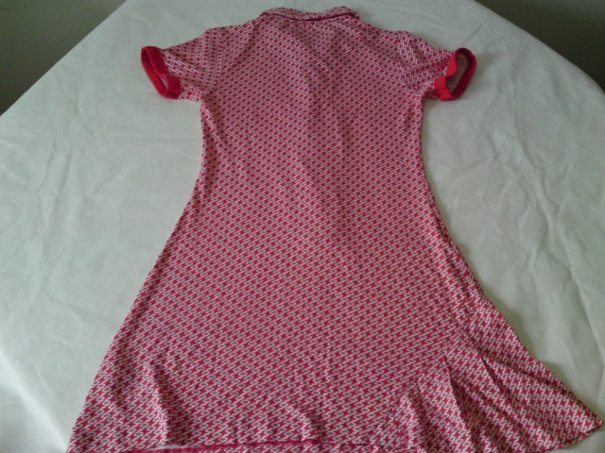 Vestido Umbro P Vermelho E Branco Lindo (nike adidas Fila) - R$ 25,00 em Mercado Livre
