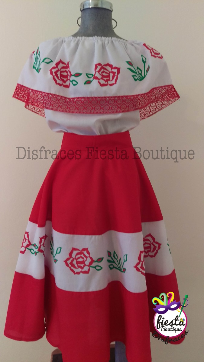 Vestido Zacatecas Regional Zacatecana Disfraz Envio Gratis 549 00