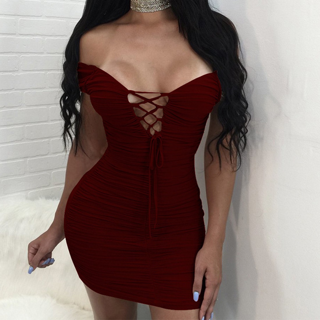 Vestidos Cortos Slim Sexy Moda 2019 Envio Gratis 79900 En Mercado 