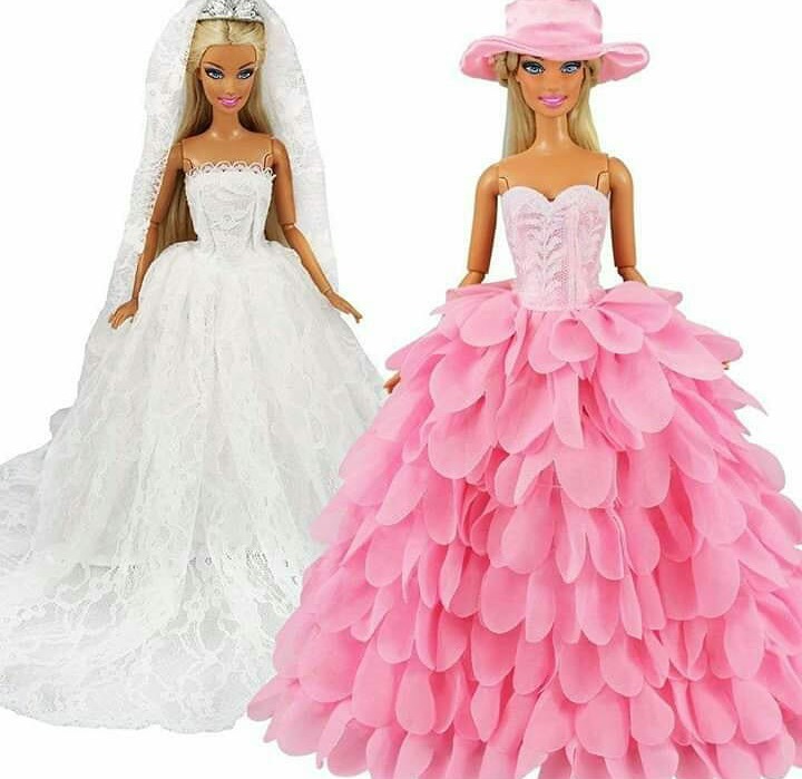 vestidos de novia de barbie - $ 1.087,50 en mercado libre