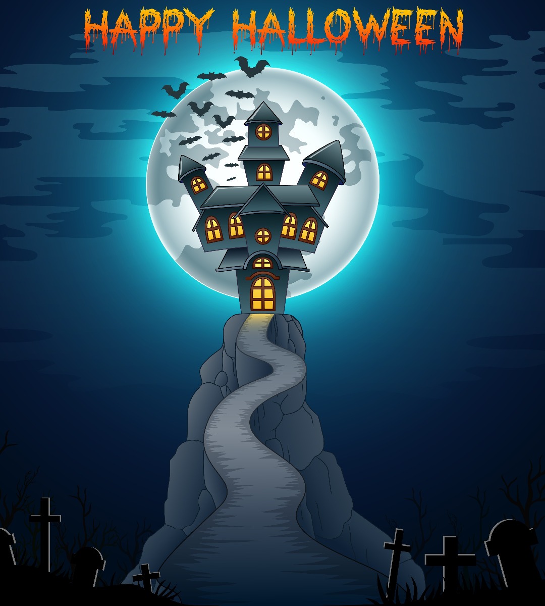 vetores halloween background vector