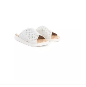 Sandalias Y De Atadas N°39 Ropa Viamo Blancas Paruolo Ojotas Tela cF13TlKJ