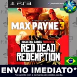 Max Payne 3 Complete Edition + Red Dead Redemption - Ps3