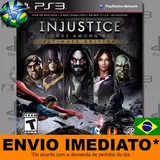 Injustice Gods Among Us Ultimate Edition - Ps3 - Envio Agora