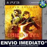 Ps3 Resident Evil 5 Gold Edition Código Psn Envio Agora