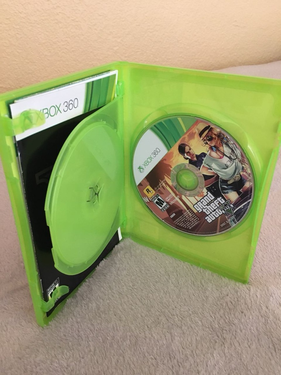 Video Juego Xbox 360 Gta 5 Grand Theft Auto V Dos Discos - $ 659.00 en Mercado Libre