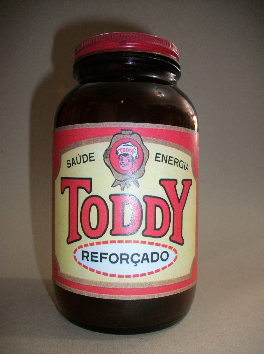 Vidro Antigo Toddy Nescau Embalagens Antigas - R$ 20,00 em Mercado Livre