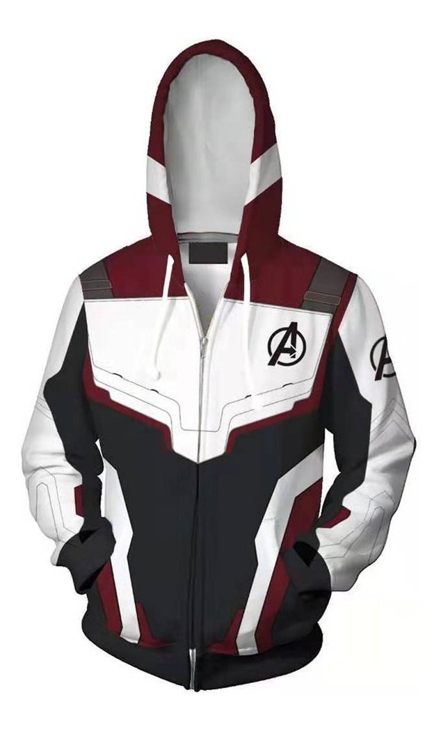 Vingadores 4 Endgame Advanced Tech Hoodies Casaco Jaqueta Co - R$ 168,44 em Mercado Livre
