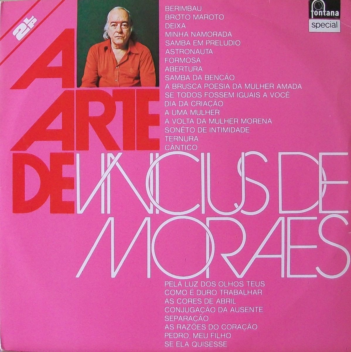Vinicius De Moraes -a Arte De Vinicius Disco Vinilo Lp Doble ...